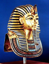 King Tut Golden Funerary Mask Photo