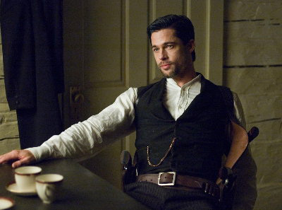 Photo of Brad Pitt from the film The Assassination of Jesse James.
