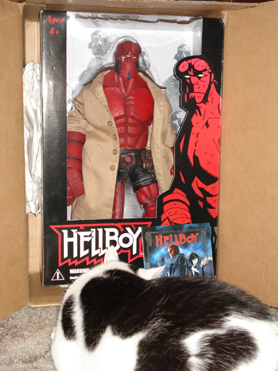 18 inch Hellboy action figure.