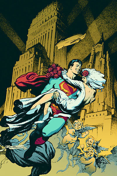 Mark Schultz Superman Cover for Action Comics 836.