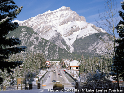 Banff Downtown Photo