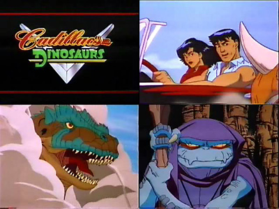 Cadillacs and Dinosaurs Animated Series comp image.