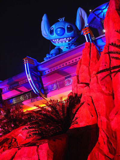 Photo of Stitch at Walt Disney World