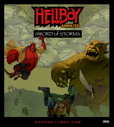 Hellboy Sword of Storms Poster.