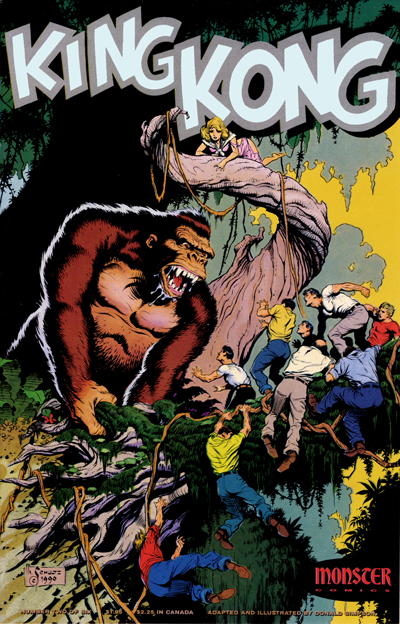 Mark Schultz King Kong Comic Book 02 Cover.