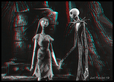 Joel Fletcher 3-D photo from Tim Burton's The Nightmare Before Christmas