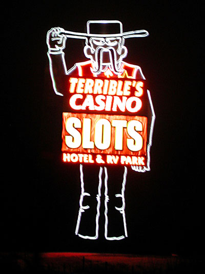 Photo of a casino near Osceola, Iowa by Chad Kerychuk.