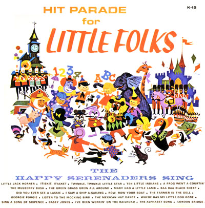 Hit Parade for the Little Folks Record Cover