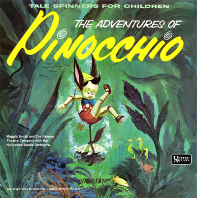 Pinocchio Record Cover Scan