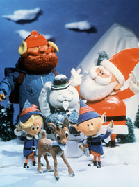 Rankin/Bass Rudolph the Red-Nosed Reindeer Cast Photo