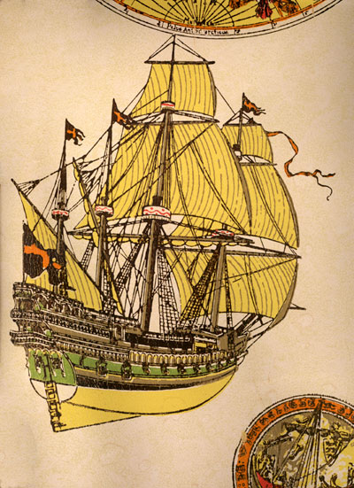Pirate Ship Wallpaper Image The ships were surrounded by ancient maps and 