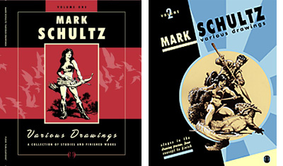 Mark Schultz Various Drawings Covers by Flesk Publications.