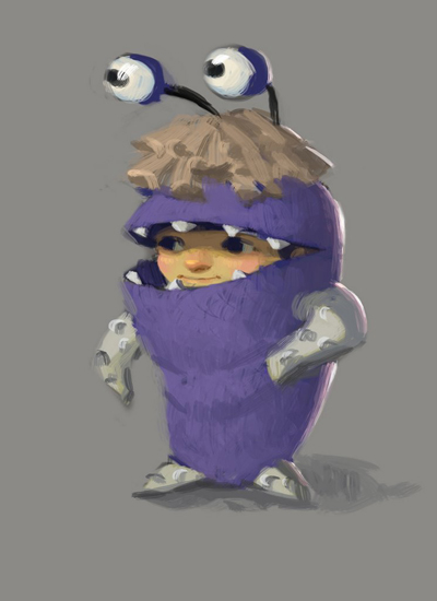 Pixar Character as drawn by BlueSky Studios.