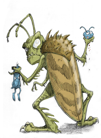 A Bug's Life's Hopper by Renaud.