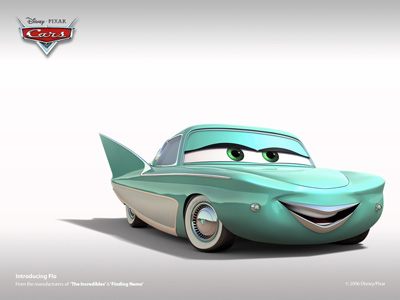 Cars Animated Movie Wallpaper (the name of the car from the movie Cars,