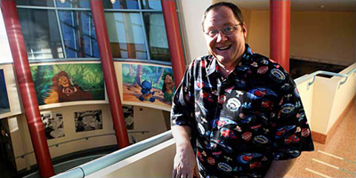 John Lasseter at the Walt Disney Company. Photo from the New York Times.