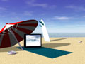 TELUS Multimedia - 3D Virtual Set - Beach - Image Link
