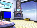 TELUS Multimedia - 3D Virtual Set - Living Room - Image Link